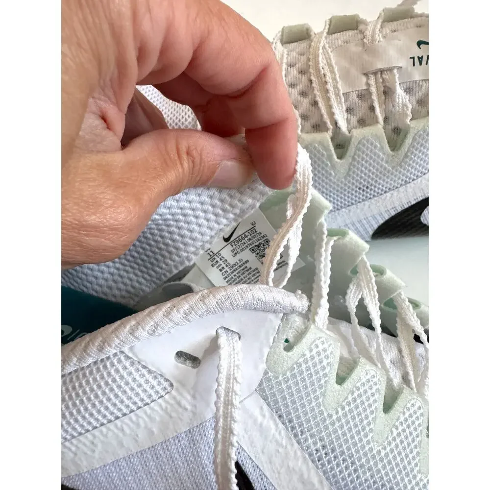 Nike Rival Multi Track Spikes Jumps Sprints Mid Distance White Size 11 NEW
